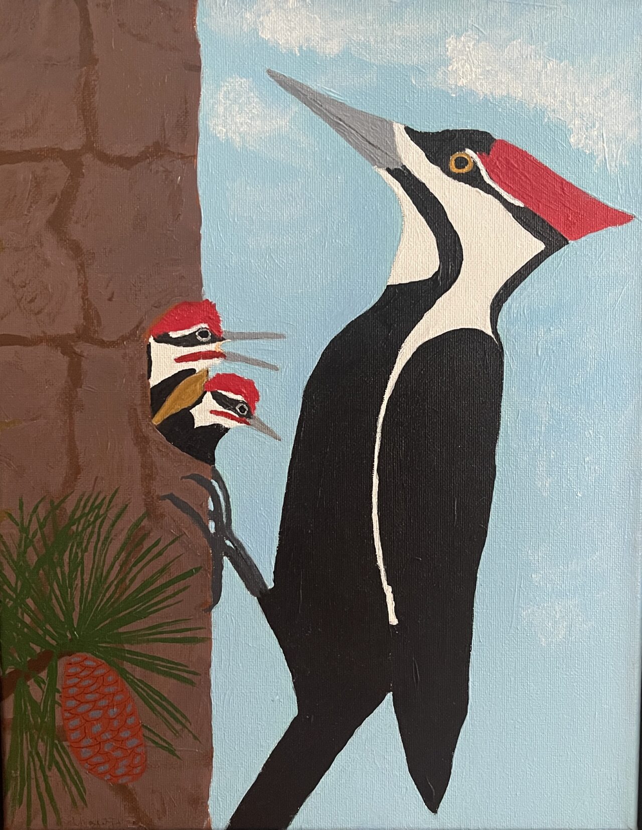 Pileated Woodpecker by Charity Hagen