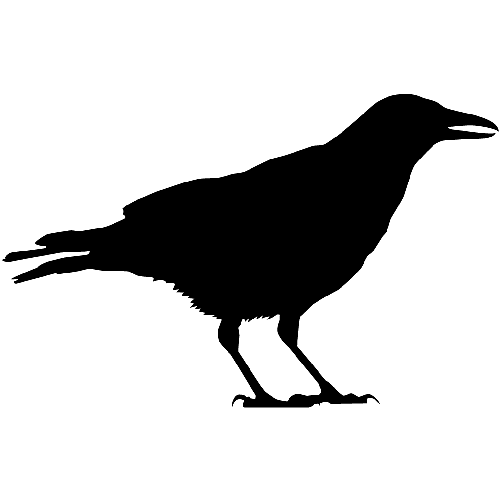 Silhouette Crows