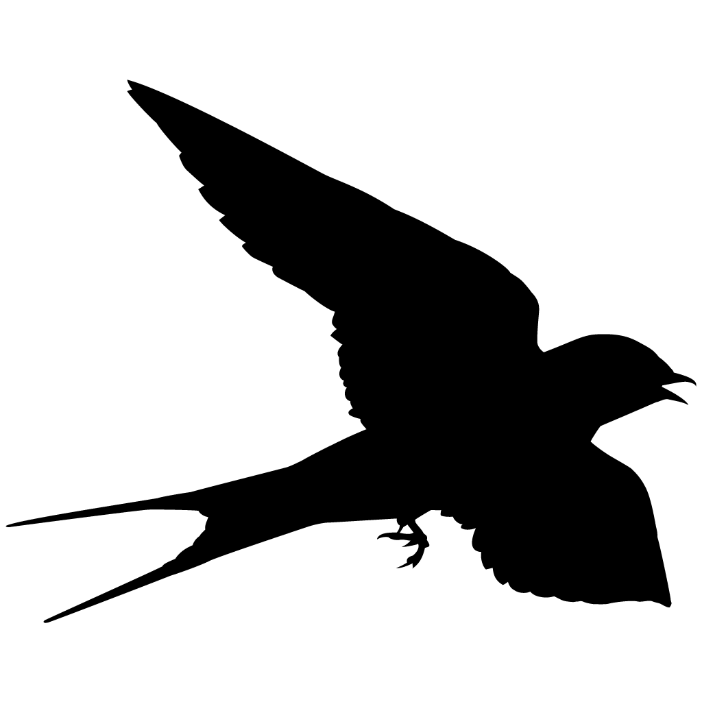 Silhouette Swallows