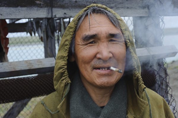 Chukchi fisherman, eastern Russia.