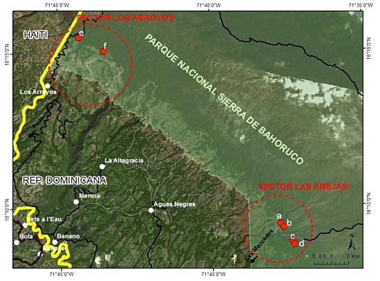 Bahoruco map