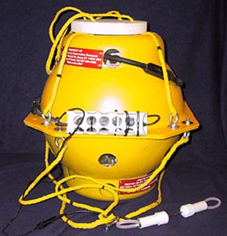 Underwater recording device or “pop-up.”