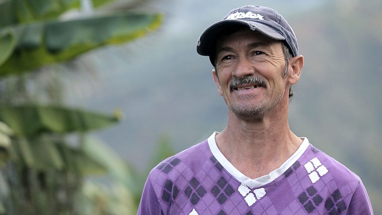 Jaime de Jesus Bustamante Montoya, coffee farm field worker, Antioquia, Colombia Photo by Cornell Lab Multimedia