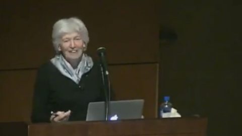 Rosemary Grant gives the Paul Mundinger lecture, March 12, 2018