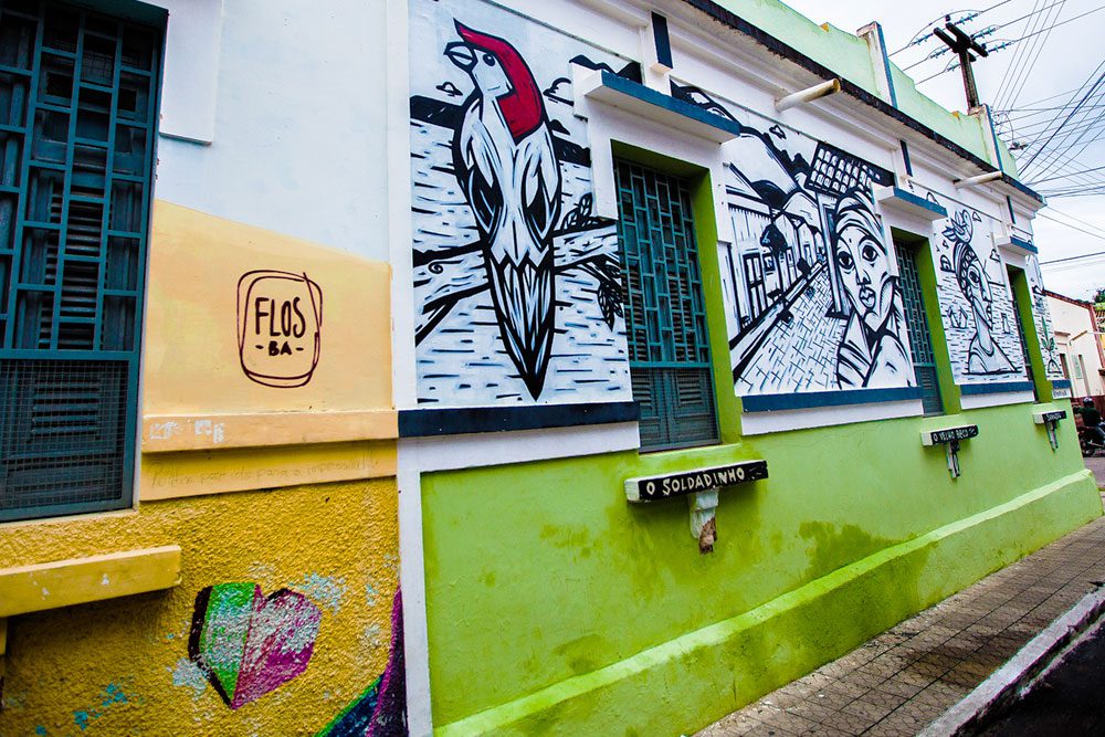 A rua Soldadinho-do-Araripe é outra referência à espécie que virou símbolo da cidade. Foto: Helio Filho.
