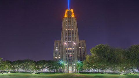 The Pitt Victory Lights photo by Michael Kutilek