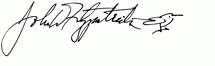signature of Cornell Lab director