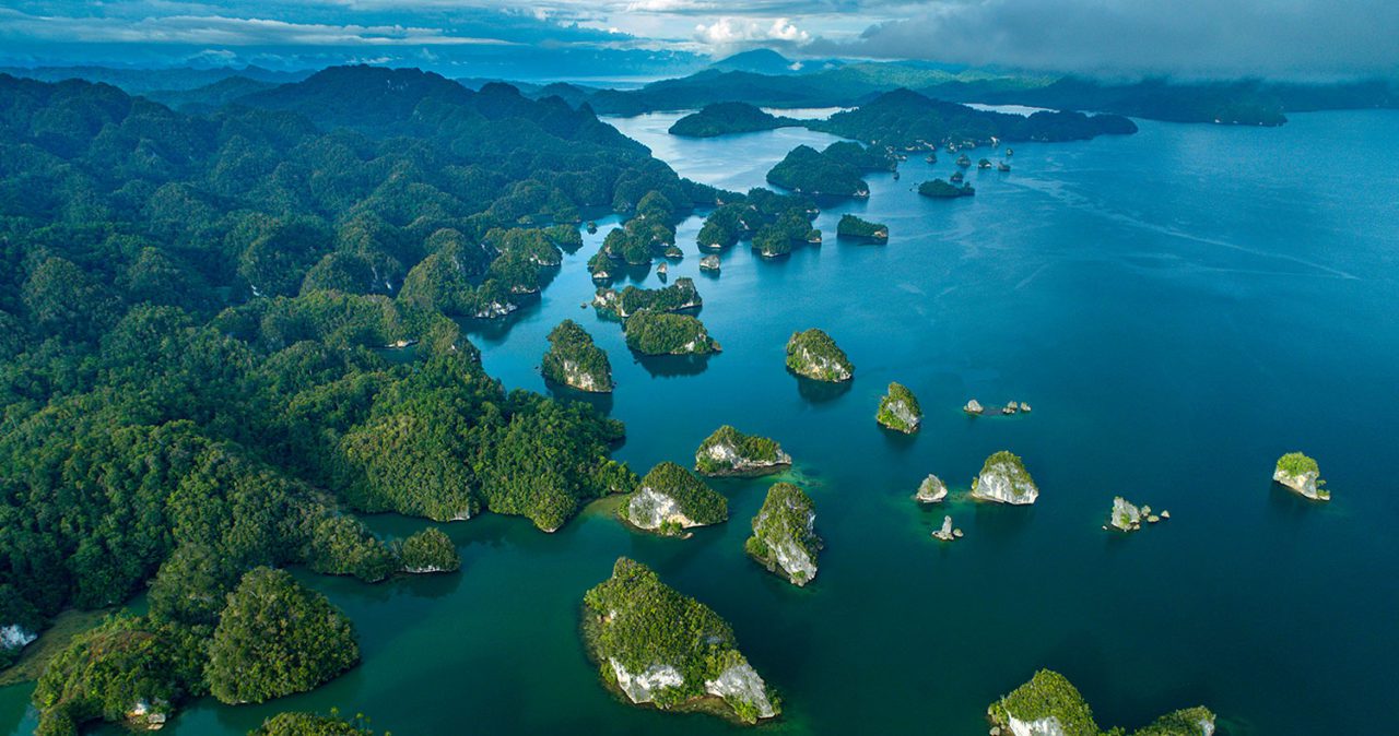 The Raja Ampat Islands of West Papua, Indonesia. Photo by Tim Laman.
