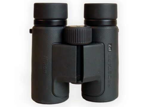 Black-green binoculars